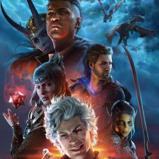 Baldur's Gate 3 phone wallpaper