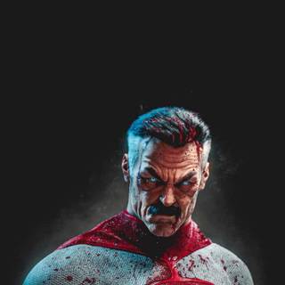 Omni Man iPhone wallpaper