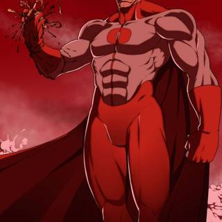 Omni Man iPhone wallpaper