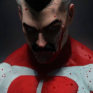 Omni Man iPhone wallpaper