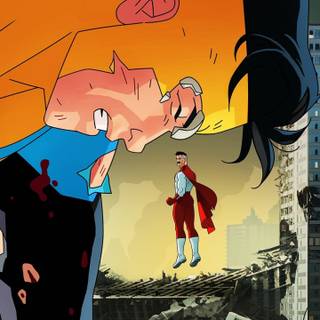 Omni Man iPhone wallpaper