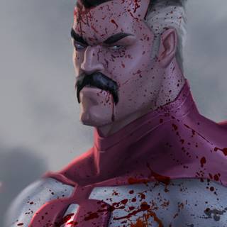 Omni Man iPhone wallpaper