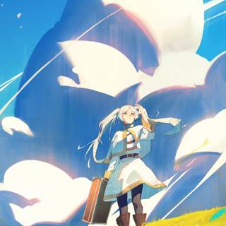 Frieren iPhone wallpaper