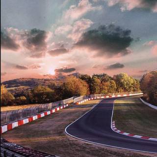 Nurburgring iPhone wallpaper