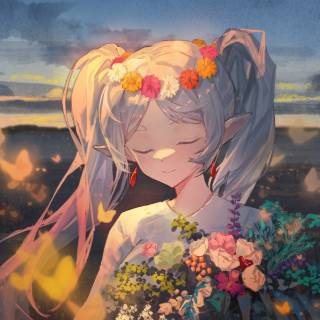 Frieren iPhone wallpaper