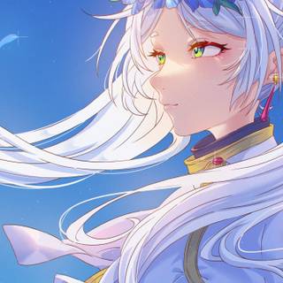 Frieren iPhone wallpaper