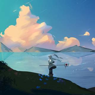 Frieren iPhone wallpaper