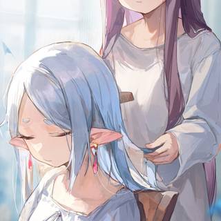 Frieren iPhone wallpaper