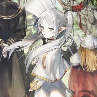 Frieren iPhone wallpaper