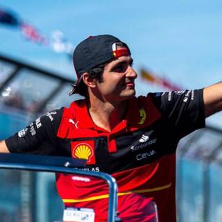 Carlos Sainz iPhone wallpaper