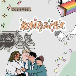 Heartstopper iPhone wallpaper