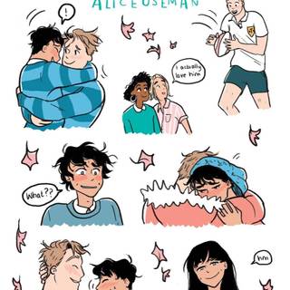 Heartstopper iPhone wallpaper