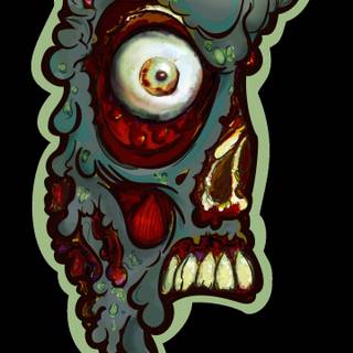 Phone zombie wallpaper