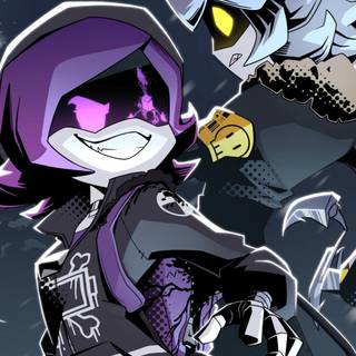 Murder Drones iPhone wallpaper