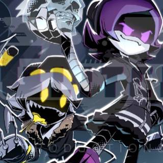 Murder Drones iPhone wallpaper