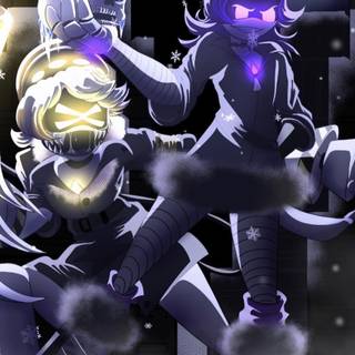 Murder Drones iPhone wallpaper