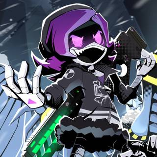 Murder Drones iPhone wallpaper