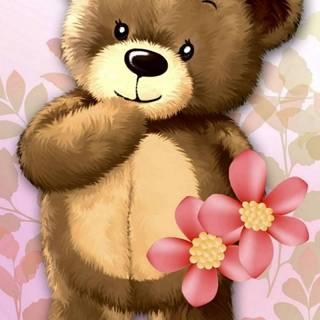 Teddy phone wallpaper