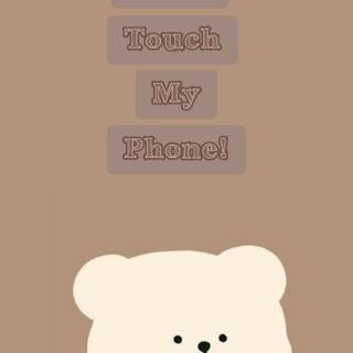 Teddy phone wallpaper