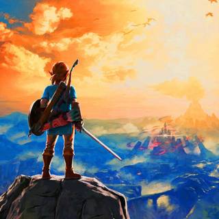 Zelda Tears of The Kingdom phone wallpaper