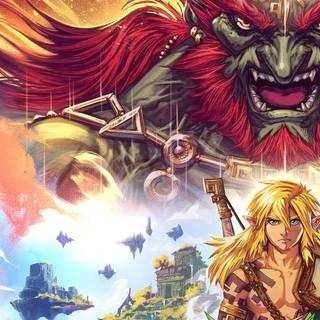 Zelda Tears of The Kingdom phone wallpaper