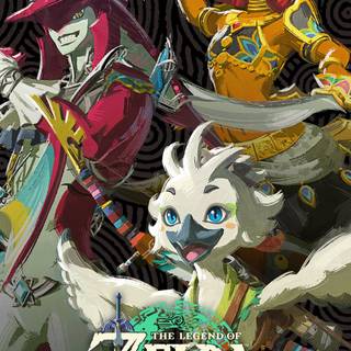 Zelda Tears of The Kingdom phone wallpaper