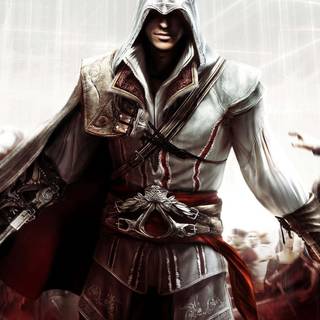 Ezio Auditore phone wallpaper