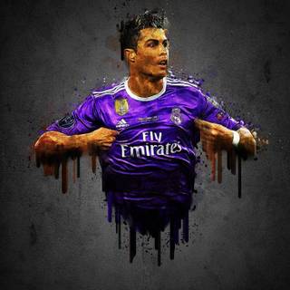 Soccer drip wallpaper