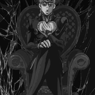 Jojo black wallpaper