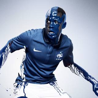 Soccer drip wallpaper