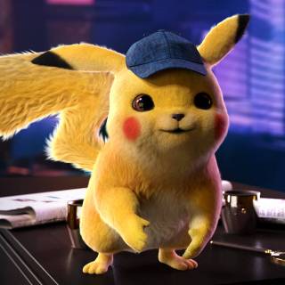 Pikachu with hat wallpaper