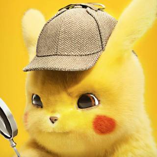 Pikachu with hat wallpaper