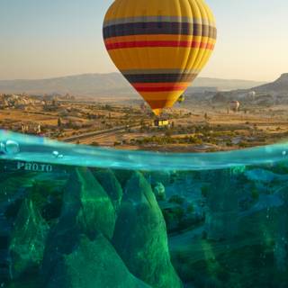 Half underwater wallpaper