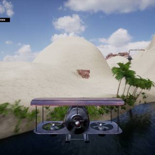 Mirage: A Biplane Adventure wallpaper