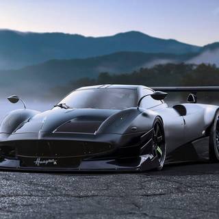 Carbon fiber car wallpaper