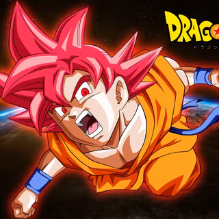 Goku SSJ God 4k wallpaper