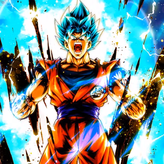 Goku SSJ God 4k wallpaper