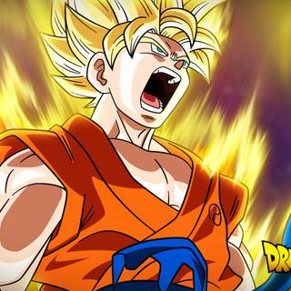 Goku SSJ God 4k wallpaper