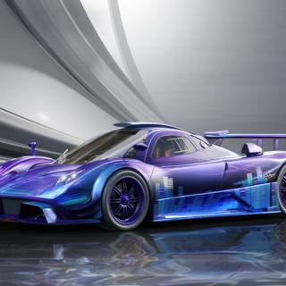 Pagani Zonda 4k wallpaper