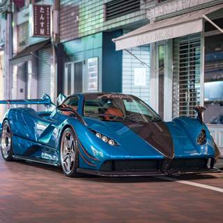 Pagani Zonda 4k wallpaper