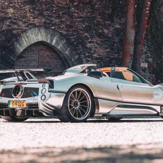 Pagani Zonda 4k wallpaper