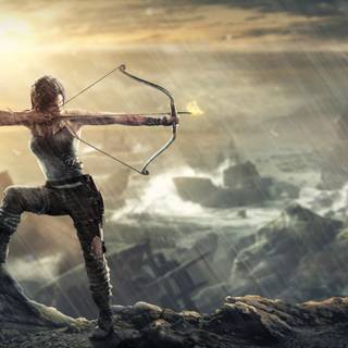 Rise of The Tomb Raider 4k wallpaper