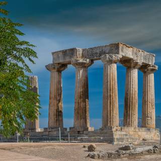 Ancient Greece 4k wallpaper