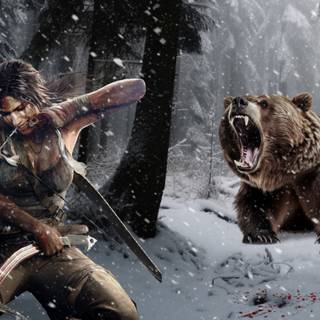 Rise of The Tomb Raider 4k wallpaper