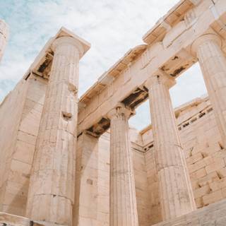 Ancient Greece 4k wallpaper