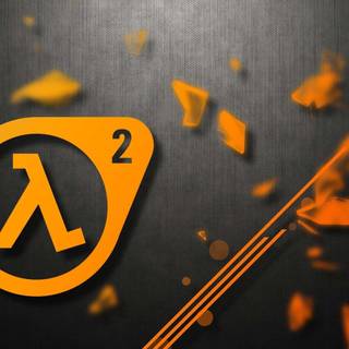 Half-Life logo wallpaper