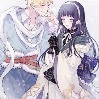 Naruhina 4k wallpaper