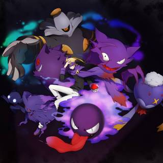 Pokémon ghost 4k wallpaper