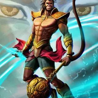 Hanuman 4k phone wallpaper