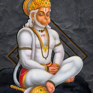 Hanuman 4k phone wallpaper